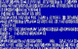Eroare Blue Screen - Windows 1.0