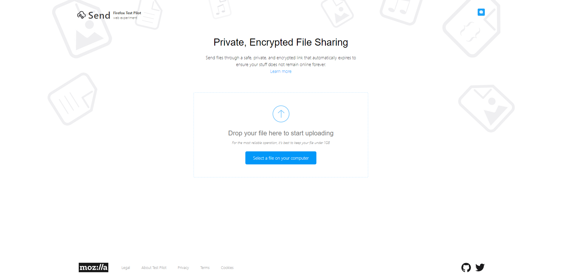 firefox send