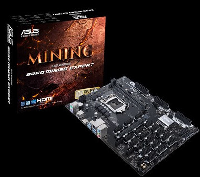 asus b250 mining