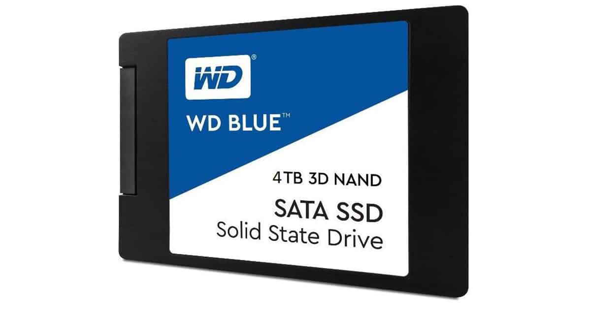 SSD 4TB Western Digital Blue 3D