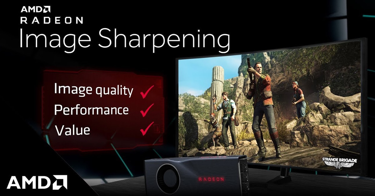 AMD Radeon Image Sharpening - acum si pe placi video mai vechi